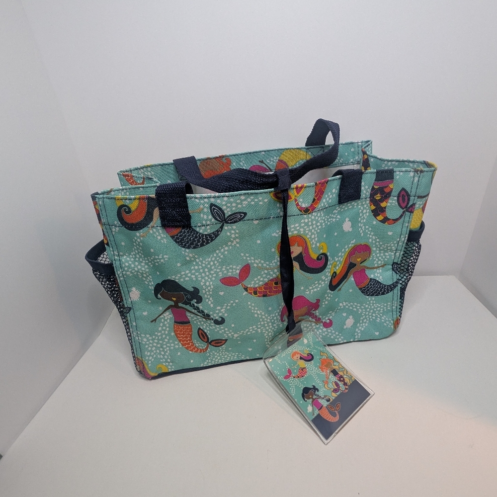 Thirty-one Tote Bag 12x5 Mermaid Lagoon With Tag